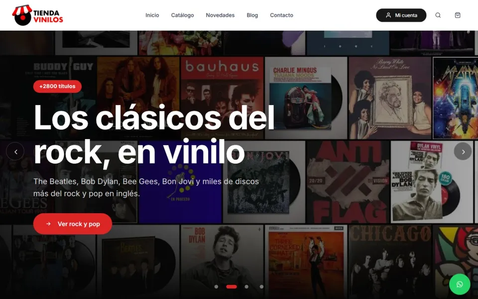 Tienda Vinilos, discos de vinilo en Chile